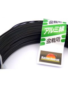 Bonsai Training Wire Black Aluminium  CLOSE OUT SPECIAL - Example Photo, this is NOT a 100g roll but illustrates the colour only.