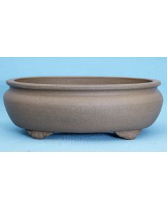 Rectangular Unglazed Bonsai Pot - 10"