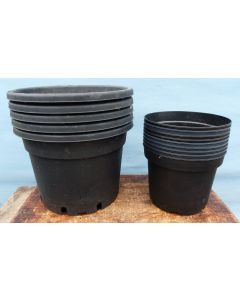 Bonsai Growing Pots - Plastic Nursery Pots x 5 - CLEARANCE 