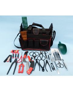 The Full Monty! 26 Piece Bonsai Tool Kit & Tote Bag