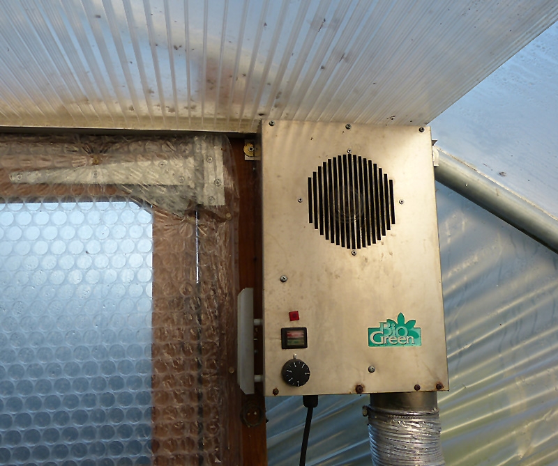 Greenhouse heater